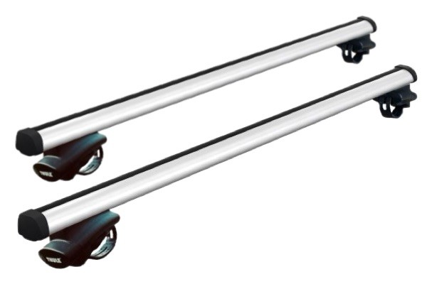 Thule Evo ProBar for Nissan Navara (D23) 4 door Double Cab with roof ...