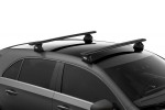 Thule FixPoint foot pack with Thule WingBar Evo Black roof bars