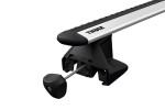 Thule wingbar evo black roof bars for vehicles with a normal roof