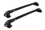 Thule wingbar edge black roof bars for vehicles with a normal roof