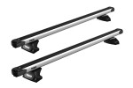 Thule slide bar evo roof bars for vehicles with flush roof rails