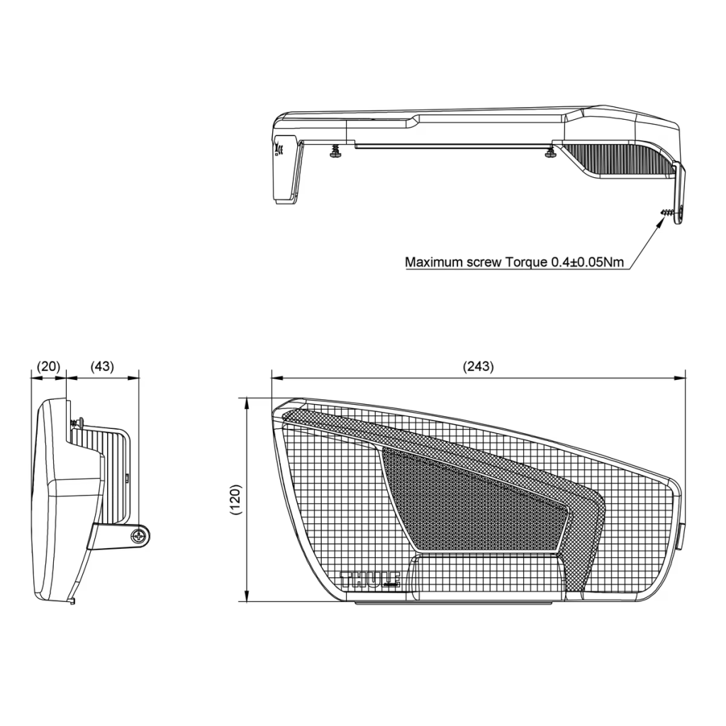Thule 1500054655 lens cover right