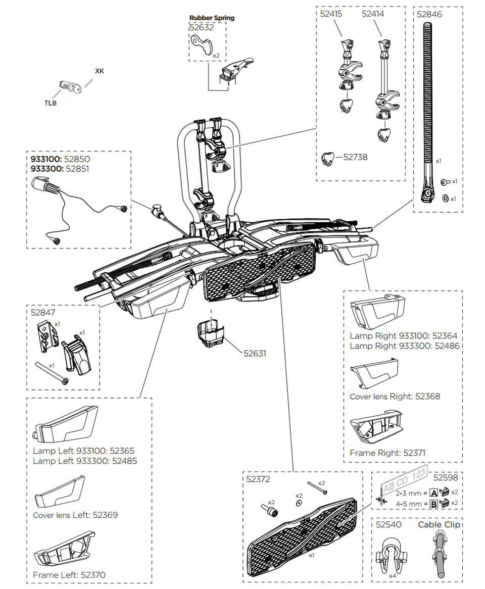 thule easyfold x2