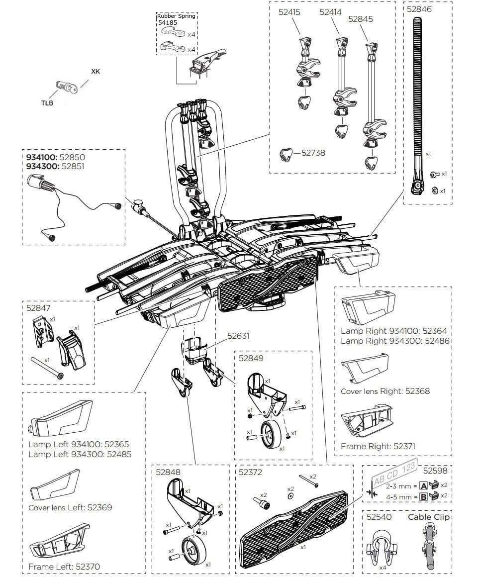 thule 934 xt