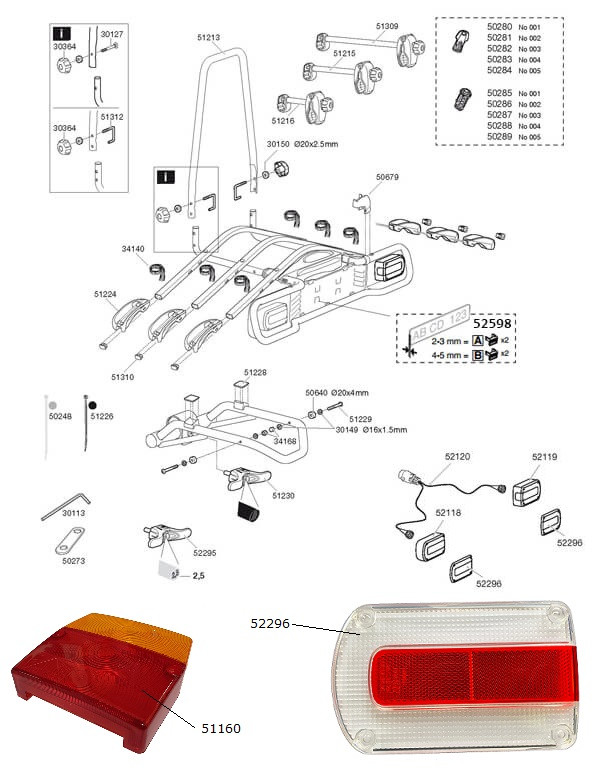 thule chariot replacement parts