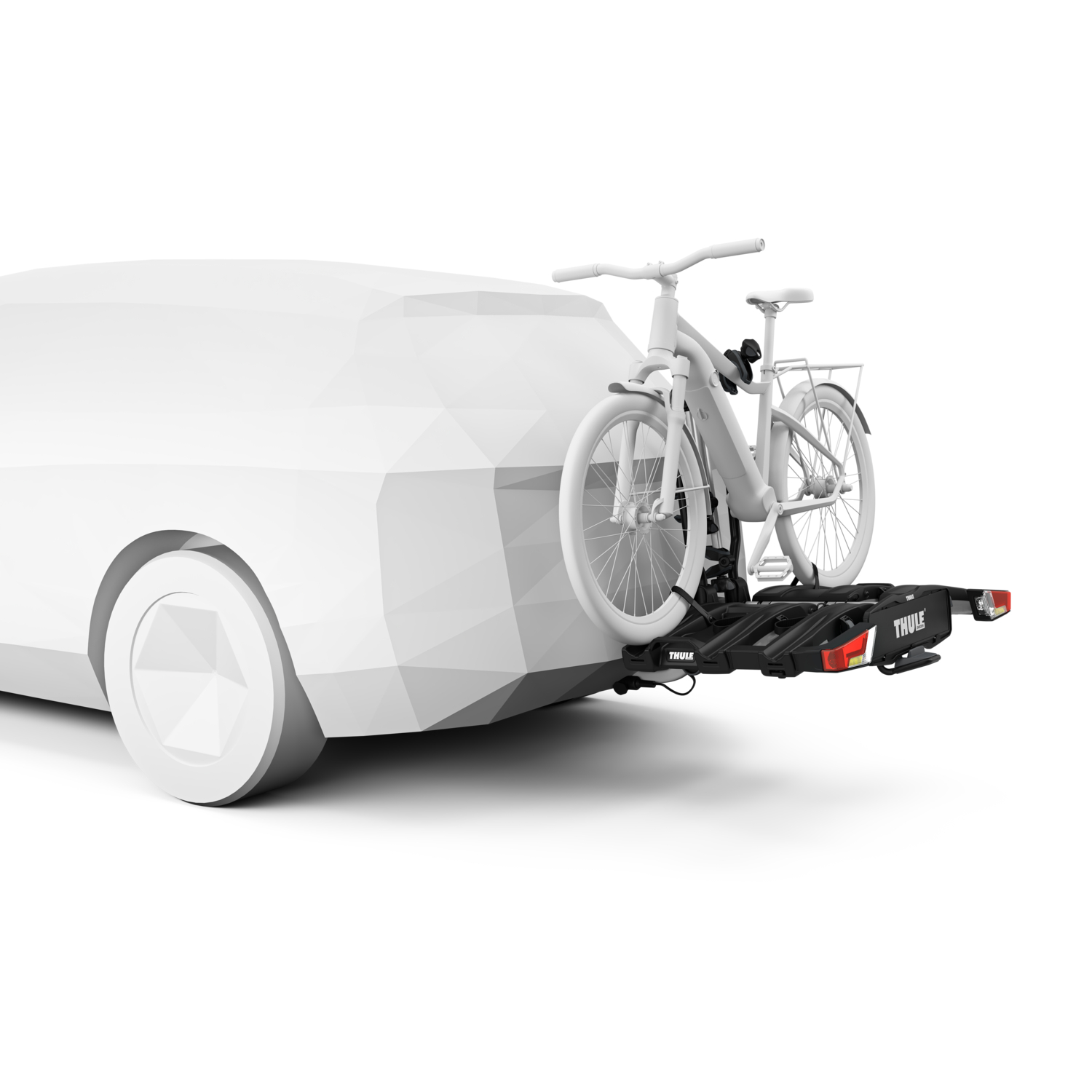 Thule tow bar mounted cycle carrier