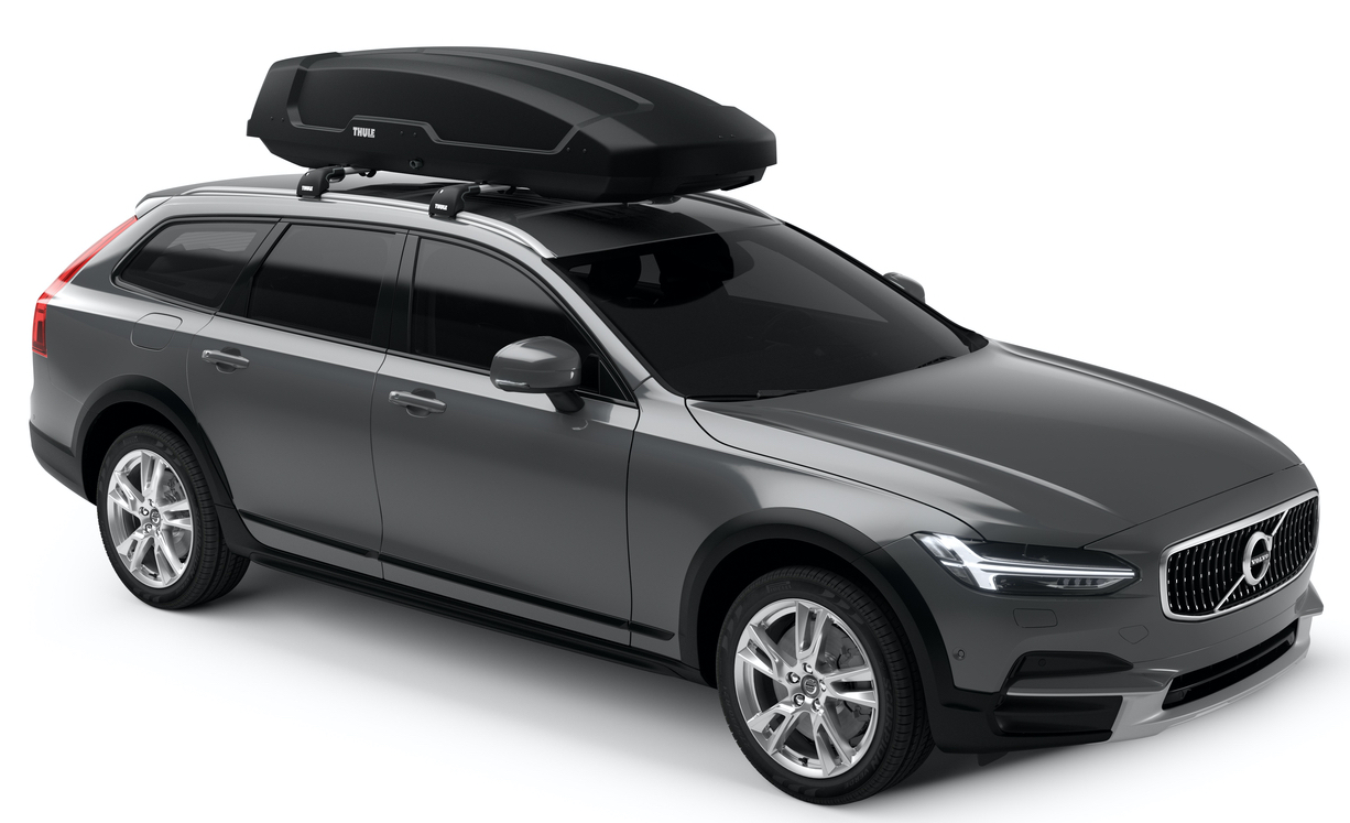 Thule Force XT on Volvo estate car