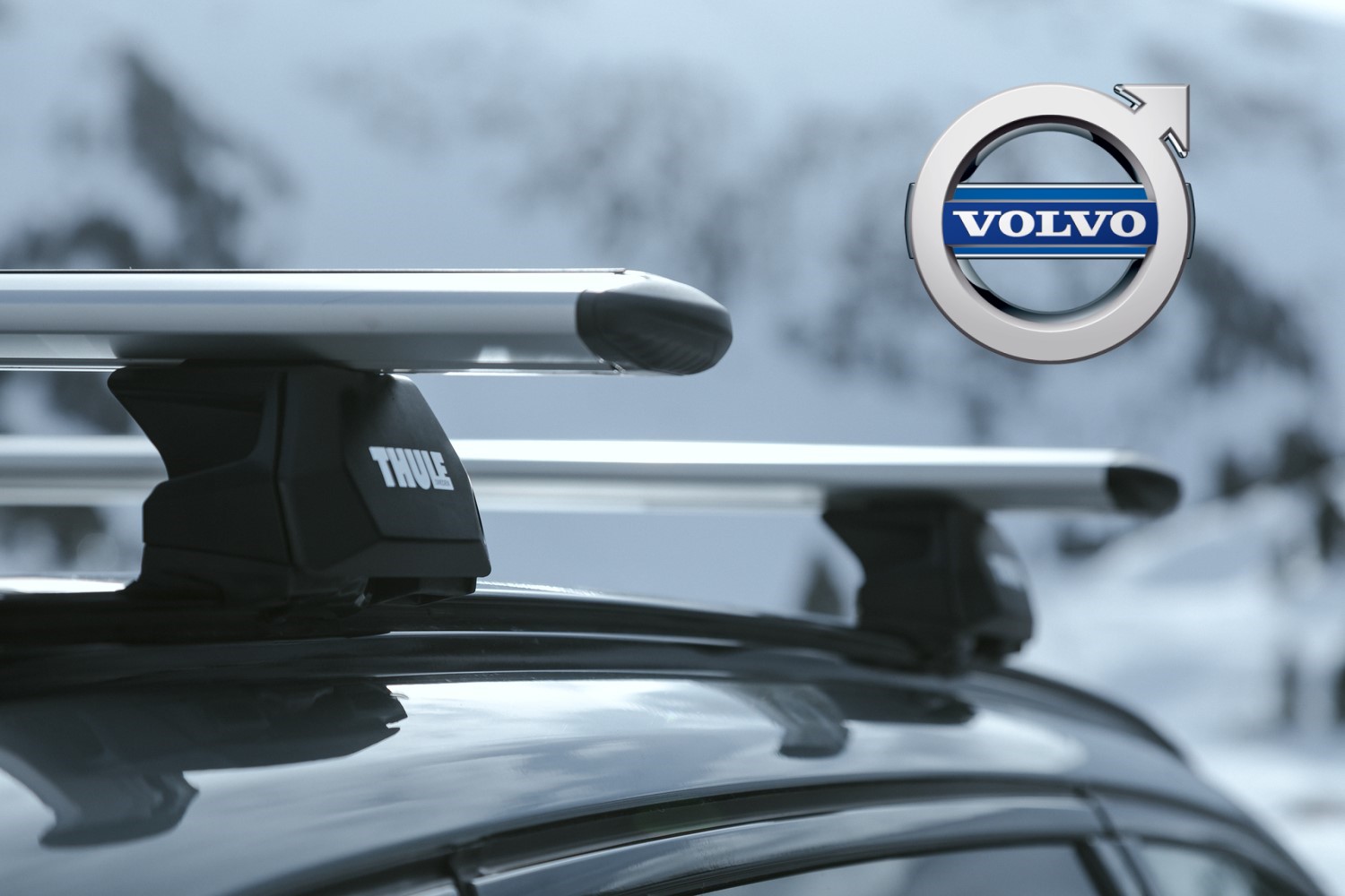 Volvo xc60 thule on sale roof rack