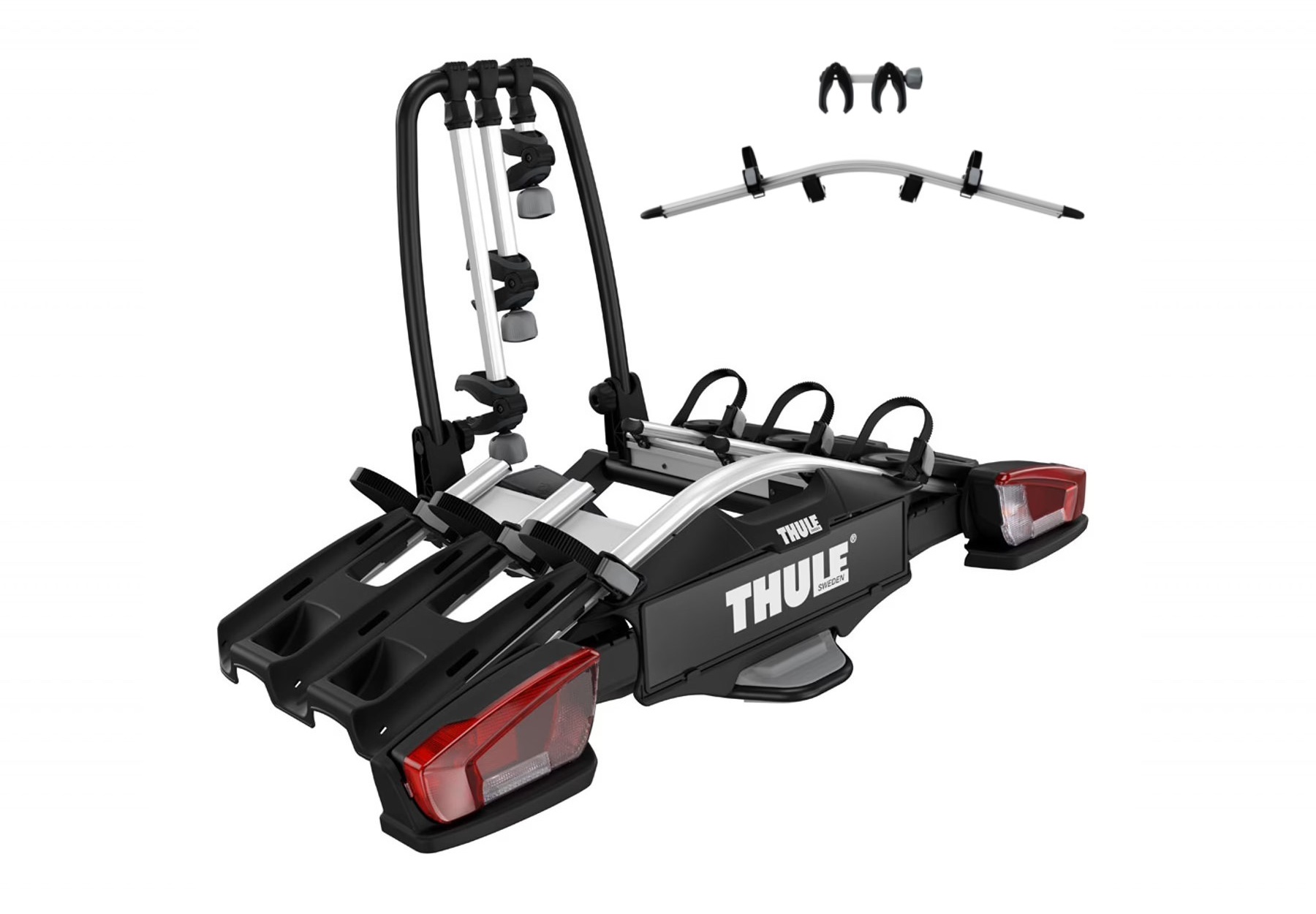 Thule VeloCompact 3 with additional bike adapter