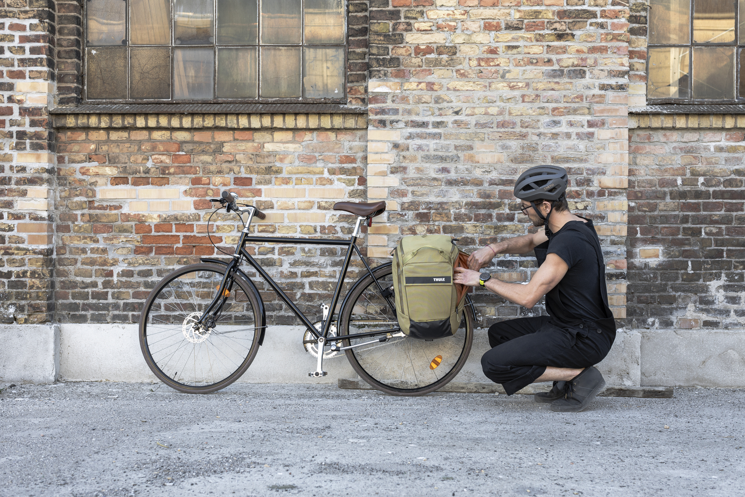 Thule Paramount bike commute backpacks Thule Paramount bike commute backpacks